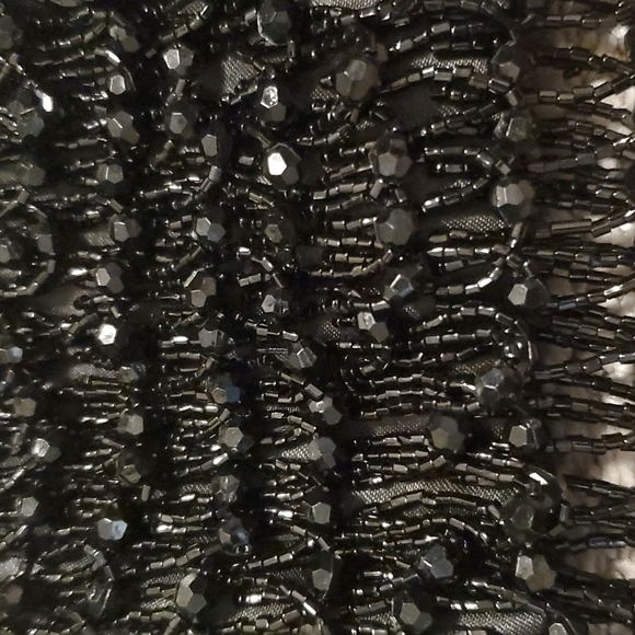 Beaded Satin Evening Bag - Picture 4 of 12